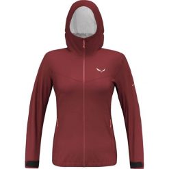 Kurtka przeciwdeszczowa damska Salewa Puez Aqua 4 PTX 2.5L Jacket. Czerwone kurtki sportowe damskie Salewa, l, bez wzorów, bez ramiączek, bez kaptura, trekkingowe. Za 569.05 zł.