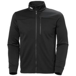 Kurtka polarowa Helly Hansen crew. Brązowe kurtki męskie Helly Hansen, l, bez wzorów, z materiału, klasyczne, bez kaptura. Za 579.00 zł.