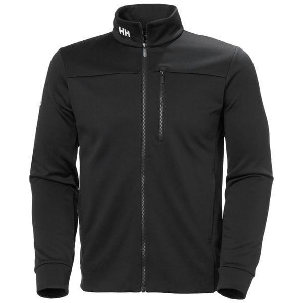 Kurtka polarowa Helly Hansen crew. Brązowe kurtki męskie Helly Hansen, l, bez wzorów, z materiału, klasyczne, bez kaptura. Za 579.00 zł.