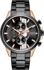 Zegarek ZEGAREK MĘSKI CURREN 8325 (zc021b) - CHRONOGRAF. Zegarki męskie NoName, bez wzorów. Za 125.60 zł.