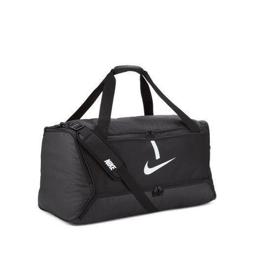 Torba Nike Academy Team 95L. Czarne torby sportowe męskie Nike, bez wzorów, z materiału. Za 149.99 zł.