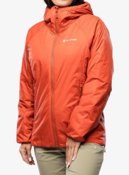 Kurtka ocieplana damska Montane Respond Hoodie. Brązowe kurtki sportowe damskie Montane, l, bez wzorów, z syntetyku, bez ramiączek, bez kaptura, outdoorowe, primaloft. Za 555.49 zł.