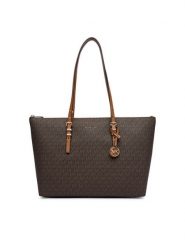 MICHAEL Michael Kors Torebka 30T6GQNT9B Brązowy. Brązowe shopperki damskie MICHAEL Michael Kors, bez wzorów, ze skóry, bez dodatków. Za 1,239.00 zł.