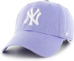New York Clean Up Lifestyle Czapka baseballowa - Regulowana - Lawendowy. Fioletowe czapki damskie 47 Brand, bez wzorów, z bawełny. Za 146.66 zł.