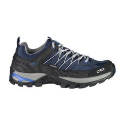 Buty trekkingowe męskie CMP 3Q54457. Niebieskie trekkingi męskie CMP, z materiału, bez zapięcia. Za 421.00 zł.