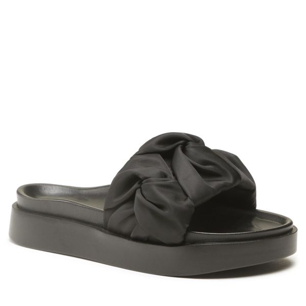 Klapki Inuikii. Czarne klapki damskie Inuikii, bez wzorów, bez obcasa, bez zapięcia. Za 1,079.00 zł.