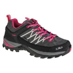 Damskie Niskie buty trekkingowe CMP Rigel waterprof. Czarne obuwie trekkingowe damskie CMP, ze skóry, bez zapięcia. Za 361.97 zł.