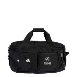 TORBA MERCEDES-AMG PETRONAS FORMULA 1 ENGINEERS & MARKETING. Czarne torby podróżne damskie Adidas, bez wzorów, z materiału. Za 529.00 zł.