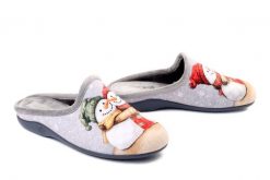 Sanital Flex Z33632X grey, klapki damskie. Szare klapki damskie Sanital-Flex, bez wzorów, bez obcasa, bez zapięcia. Za 123.90 zł.