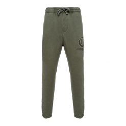 Spodnie Champion Rochester Elastic Cuff. Zielone spodnie materiałowe męskie Champion, bez wzorów, z dresówki. Za 179.99 zł.