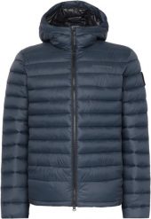 Kurtka puchowa Didriksons Mauro. Niebieskie kurtki męskie Didriksons, na zimę, uniwersalny, bez wzorów, z materiału, eleganckie, bez kaptura. Za 846.50 zł.