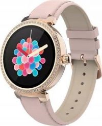 Smartwatch Denver SWC-342RO Różowy Czarno-różowy (116111000660). Czarne zegarki smartwatch Denver, bez wzorów. Za 199.00 zł.
