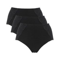 Cellbes Figi 3 Pack czarny female czarny 50/52. Czarne majtki damskie Cellbes. Za 105.00 zł.