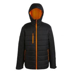 Kurtka Ocieplana Męska Produkt Termiczny. Brązowe kurtki męskie Regatta, na zimę, l, bez wzorów, z materiału, wakacyjne, z kapturem. Za 241.99 zł.