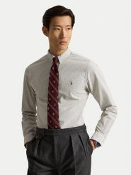 Polo Ralph Lauren Koszula 710953704503 Beżowy jasny Custom Fit. Brązowe koszule męskie Polo Ralph Lauren, m, bez wzorów, z bawełny, bez kołnierzyka, bez ramiączek. Za 729.99 zł.