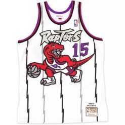Koszulka Nba Toronto Raptors Vince Carter. Bluzki damskie Mitchell & Ness, bez wzorów, sportowe, bez kołnierzyka, bez ramiączek. Za 466.50 zł.