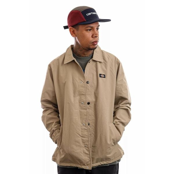Kurtka Dickies Oakport. Zielone kurtki sportowe męskie Dickies, s, bez wzorów, z nylonu, bez kaptura. Za 323.55 zł.