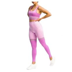 Damskie Legginsy W Paski. Fioletowe legginsy damskie Gym Hero, bez wzorów. Za 192.99 zł.