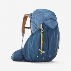Plecak trekkingowy męski Forclaz MT900 Light 50+10 l. Niebieskie plecaki męskie FORCLAZ, bez wzorów, z poliamidu, sportowe. Za 599.99 zł.