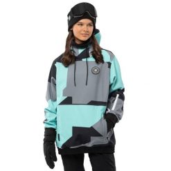 Kurtka snowboardowa damska W1-W Ushuaia. Niebieskie kurtki sportowe damskie SIROKO, l, bez wzorów, z softshellu, bez ramiączek, bez kaptura, narciarskie. W wyprzedaży za 383.00 zł.