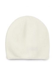 Jenny Fairy Czapka 4W3-013-AW23 Biały. Białe czapki damskie Jenny Fairy, na zimę, bez wzorów, z poliesteru. Za 39.99 zł.