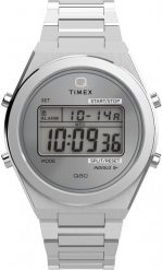 Zegarek męski Timex TW2Y09800 srebrny. Szare zegarki męskie Timex, bez wzorów, srebrne. Za 1,057.52 zł.