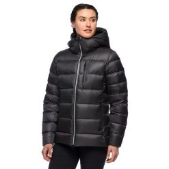 Kurtka puchowa damska Black Diamond Vision Down Parka. Czarne parki damskie Black Diamond, l, bez wzorów, z puchu, bez kaptura. Za 979.99 zł.