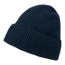 Czapka zimowa z merino dla dorosłych Helly Hansen Wool Beanie. Niebieskie czapki męskie Helly Hansen, na zimę, bez wzorów. Za 228.50 zł.