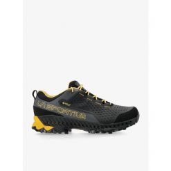 Buty turystyczne męskie La Sportiva Spire GTX. Czarne buty zimowe męskie La Sportiva, bez wzorów, bez obcasa, bez zapięcia. Za 923.99 zł.