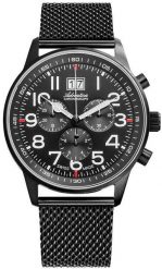 Zegarek Adriatica Zegarek męski Adriatica A1076.B124CH czarny. Czarne zegarki męskie Adriatica, bez wzorów. Za 1,240.00 zł.