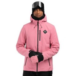 Kurtka snowboardowa męska W2 Lollipop. Czerwone kurtki męskie SIROKO, l, bez wzorów, z softshellu, bez kaptura, narciarskie. W wyprzedaży za 330.95 zł.
