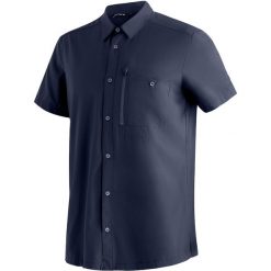 Koszula Maier Sports Magos. Niebieskie koszule męskie Maier Sports, na lato, m, bez wzorów, z materiału, eleganckie, bez kołnierzyka, bez ramiączek. Za 383.50 zł.