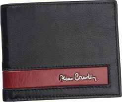 Pierre Cardin Mały, zgrabny portfel męski bez zapięcia, skóra bydlęca Pierre Cardin Nie dotyczy. Portfele męskie Pierre Cardin, bez wzorów, ze skóry. Za 125.00 zł.