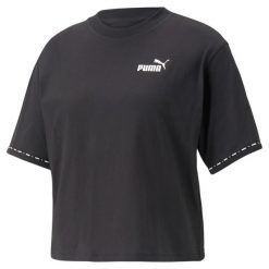 T-shirt z krótkim rękawem damski Puma POWER TAPE. Brązowe t-shirty damskie Puma, l, bez wzorów, z bawełny, sportowe, bez kołnierzyka, bez ramiączek. Za 214.00 zł.