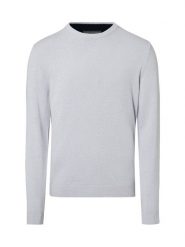 Finshley & Harding Sweter z zawartością kaszmiru Mężczyźni Bawełna szary, XL. Szare swetry męskie Finshley & Harding, m, bez wzorów, z bawełny, bez kołnierzyka, bez ramiączek. Za 199.95 zł.
