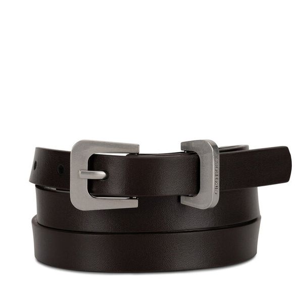 Pasek Damski GINO ROSSI. Brązowe paski damskie Gino Rossi, bez wzorów. Za 99.99 zł.