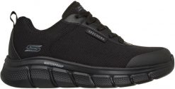 Buty trekkingowe męskie Skechers Skechers męskie buty wodoodporne BOBS B FLEX RAIN EDGE 118111/BBK BLACK 41,5. Czarne trekkingi męskie Skechers, bez zapięcia. Za 359.99 zł.