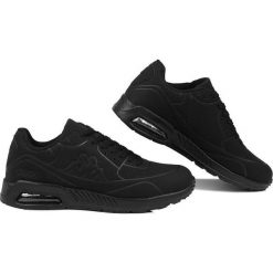 Buty sportowe unisex Kappa Harlem Emb Oc. Czarne obuwie sportowe damskie Kappa, bez wzorów, bez zapięcia, trekkingowe. Za 159.00 zł.
