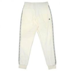 Spodnie treningowe damskie Champion Rib Cuff. Białe spodnie dresowe damskie Champion, bez wzorów, z dresówki, casualowe. Za 177.00 zł.
