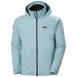 Kurtka wodoodporna z kapturem Helly Hansen Racing 2.0. Niebieskie kurtki sportowe męskie Helly Hansen, na lato, xl, bez wzorów, z materiału, z kapturem. Za 779.00 zł.