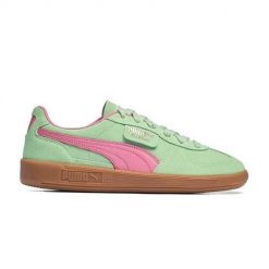 Buty do chodzenia damskie Puma Palermo Fresh Mint. Zielone obuwie sportowe damskie Puma, bez wzorów, z materiału, bez zapięcia, trekkingowe. Za 283.99 zł.