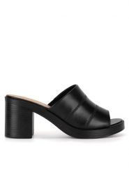 Lasocki Klapki RST-KSENIA-01 Czarny. Czarne klapki damskie Lasocki, bez wzorów, z materiału, bez obcasa, bez zapięcia. Za 169.99 zł.