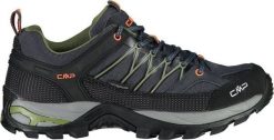 Buty trekkingowe męskie CMP Rigel Low Trekking Shoe Wp Antracite/Torba r. 43 (3Q13247-51UG). Buty zimowe męskie CMP, bez wzorów, bez obcasa, bez zapięcia. Za 397.91 zł.