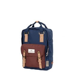 Plecak miejski Doughnut Macaroon Jungle II - navy. Niebieskie plecaki damskie Doughnut, bez wzorów, sportowe. Za 319.99 zł.