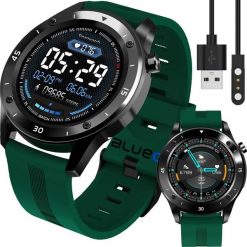 Smartwatch Beline SMART WATCH SILICONE F22 GREEN. Zielone zegarki smartwatch Beline, bez wzorów. Za 238.99 zł.
