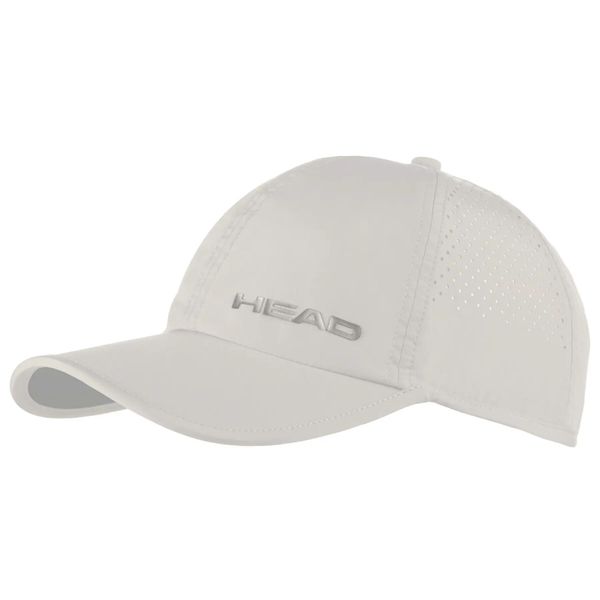 Czapka Head Pro. Białe czapki damskie Head, bez wzorów, z materiału, sportowe. Za 93.50 zł.
