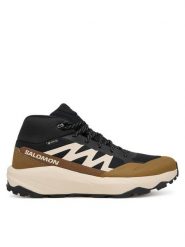 Salomon Trekkingi Outscape Mid Gtx GORE-TEX L45410800 Czarny. Czarne botki męskie Salomon, bez wzorów, z gore-texu, bez obcasa, bez zapięcia. Za 559.99 zł.