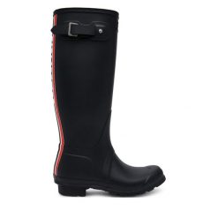 Kalosze Hunter. Czarne kalosze damskie Hunter, bez wzorów, bez zapięcia. Za 359.99 zł.