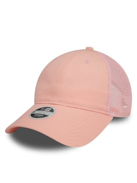 New Era Czapka z daszkiem Wmns 920 Trucker Ne 60503575 Różowy. Czerwone czapki damskie New Era, bez wzorów, z materiału. Za 79.99 zł.