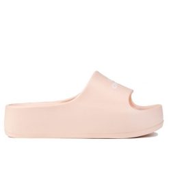 Klapki damskie na basen O'NEILL LAINHA SLIDER WOMEN LOW. Czerwone klapki damskie O'Neill, bez wzorów, sportowe, bez obcasa, bez zapięcia. W wyprzedaży za 89.00 zł.